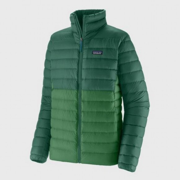 New $279 Patagonia Men's 2XL Down Sweater Puffer Jacket 84675 Gather Green - Picture 1 of 12